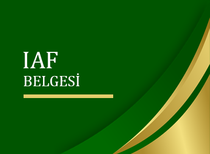 IAF Belgesi Nedir?